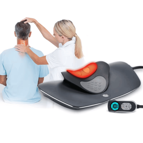 Electric Heat Therapy Massage Products Cervical Massager Traction Machine Pillow For Neck And Shoulder Massage