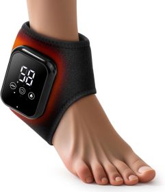 Foot Massager for Neuropathy, Rechargeable Ankle Heating Pad with Massage for Circulation, Foot and Ankle Massager for Pain Relief