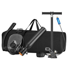 VEVOR Scuba Tank, 0.5L Portable Diving Tank, Diving Oxygen Cylinder Support 5-10 Minutes Underwater Breathing, 32.81 ft Diving Depth