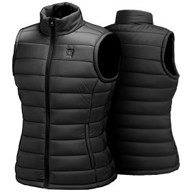 VEVOR Heated Vest, Women Electric Heating Vest with 16000 mAh Battery Pack, 8 Heating Zones Lightweight Rechargeable Winter-Vest with 3 Levels