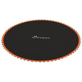 Trampoline Replacement Mat, Fits 12' Trampoline w/ 72 V-Hooks & 5.5" Springs (Spring & Frame not Included), Orange