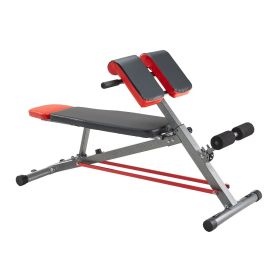 VEVOR Multi-Functional Weight Bench for Full Body Workout, Roman Chair Hyperextension Bench
