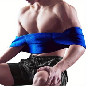 Weightlifting Bench Press Band, Bench Press Band, Push-Up Exercise Bench Press Band, Suitable for Men And Women (Color: Blue)